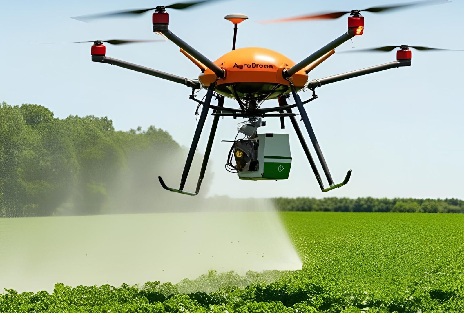 Drone demonstrasyonu yapan ekip